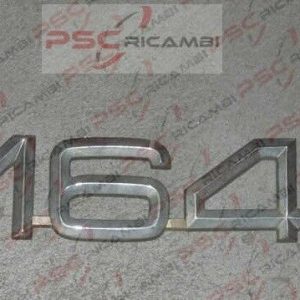 Stemma emblema logo scritta fregio "164" per Alfa Romeo 164
