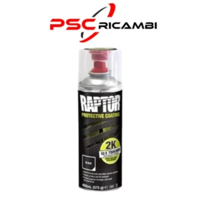 BOMBOLETTA SPRAY VERNICE NERA ANTIGRAFFIO 400ml RAPTOR