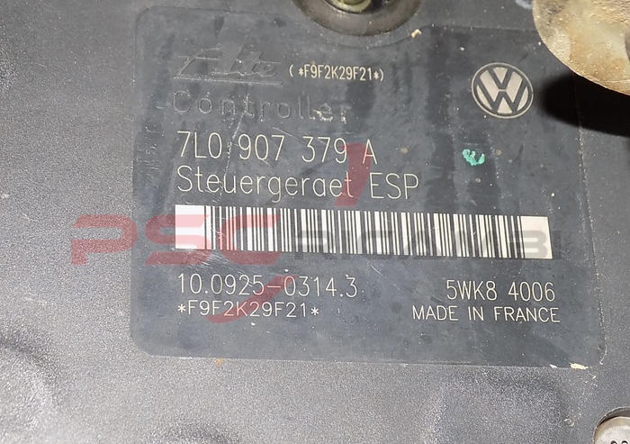 Centralina pompa ABS ESP 7L0 907 379 A VW Touareg 5.0L V10 TDI