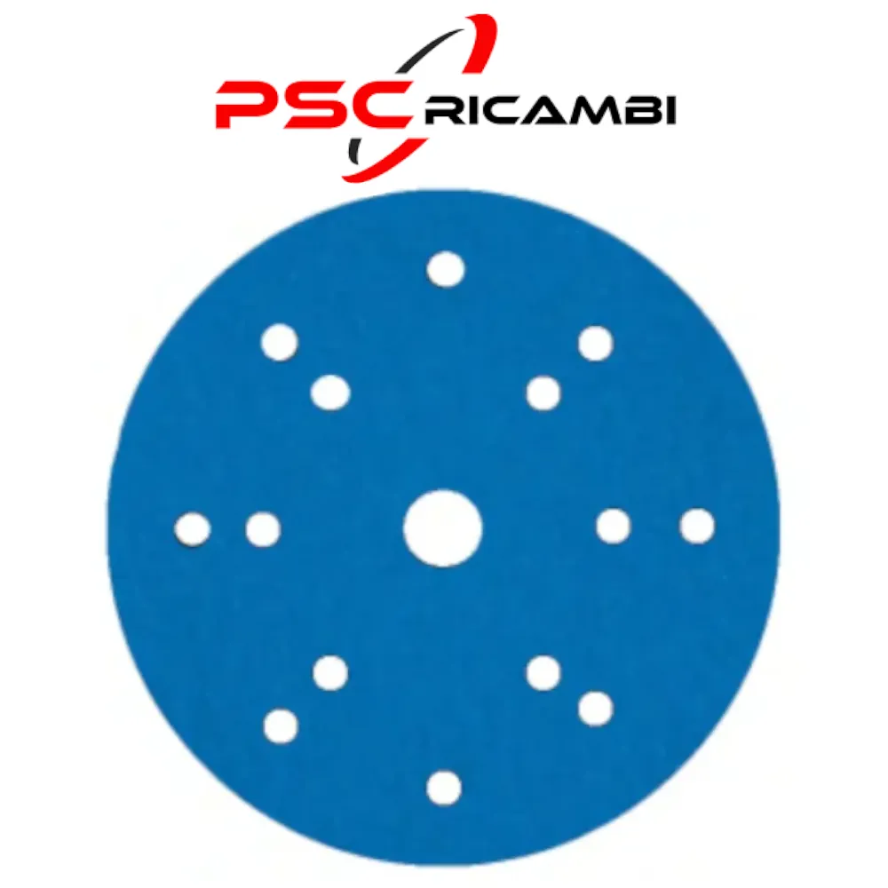 DISCO CARTA ABRASIVA VELCRO CERAMICO PER LEVIGATRICE ROTORBITALE 150mm PSA