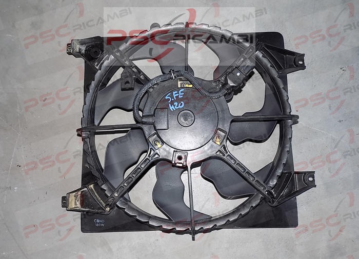 Elettroventola raffreddamento radiatore motore Hyundai Santa Fè 2.2 crdi 16v (150cv)