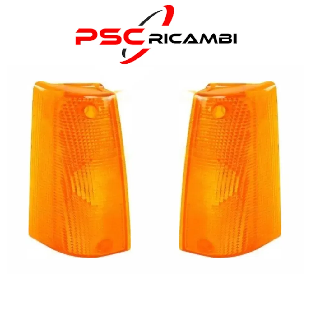 LENTE FRECCIA FARO FANALE PROIETTORE ANTERIORE ARANCIO FIAT PANDA 1’serie (141) 86>03