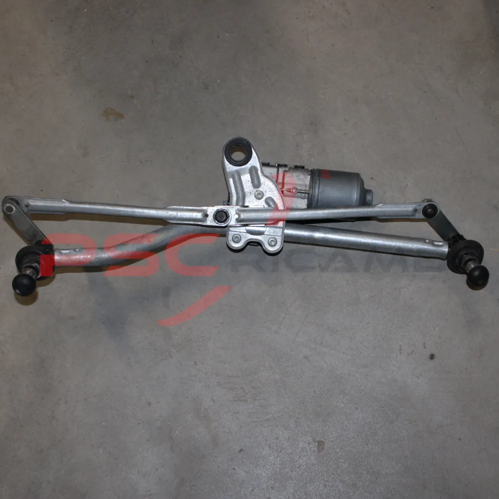 Motorino tergicristallo anteriore BOSCH 67.63-6914577 + aste leveraggi tergicristalli BMW E46 serie 3 330D - immagine 2