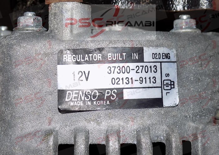 Generatore alternatore 37300-27013 2131-9113 DENSO Hyundai Santa Fè 2.2crdi 16v (150cv)