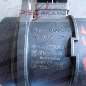 Flussometro debimetro sensore di flusso 28164-27800 Hyundai Santa Fè 07/09 2.2crdi 16v (150 cv)