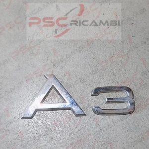 Logo posteriore Audi A3 01>03