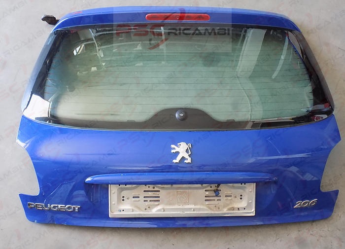 Cofano posteriore + lunotto Peugeot 206 01-05 1.1