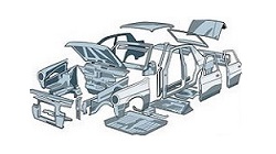 Ricambi usati BMW 7° Serie (E38) - Carrozzeria ed esterni