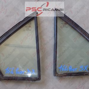 Vetri fissi cristalli portiere posteriori Alfa Romeo 164